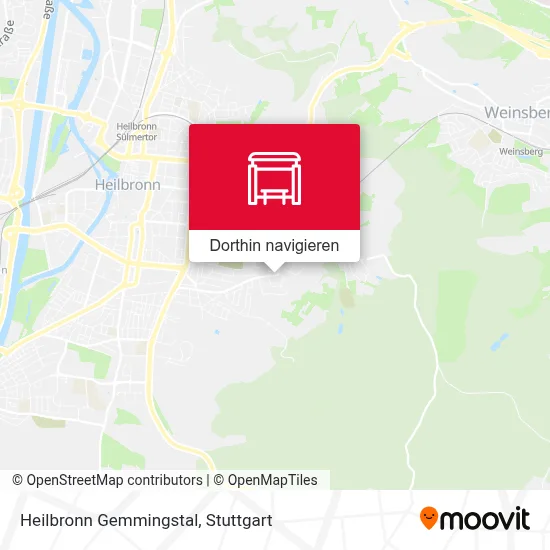 Heilbronn Gemmingstal Karte