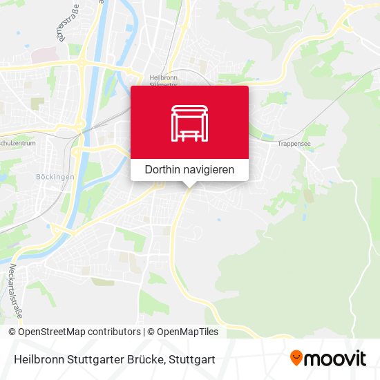 Heilbronn Stuttgarter Brücke Karte