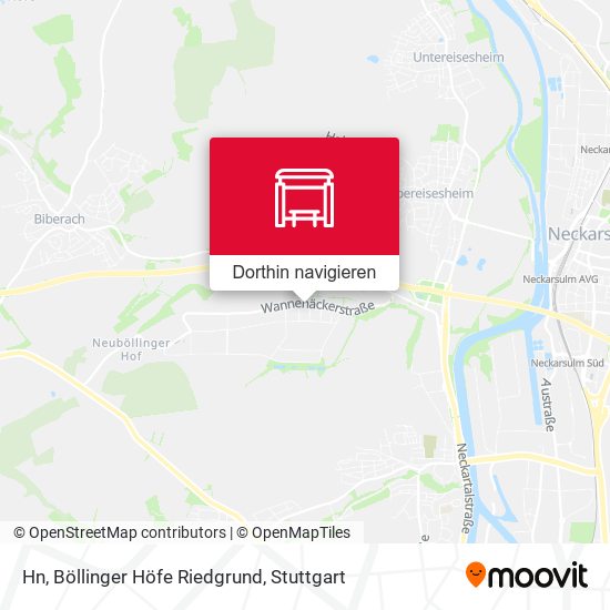 Hn, Böllinger Höfe Riedgrund Karte