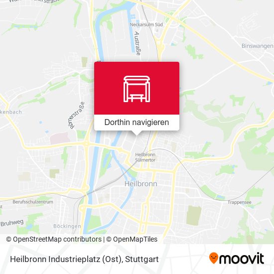Heilbronn Industrieplatz (Ost) Karte