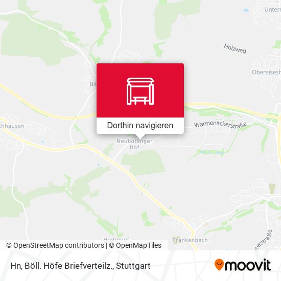 Hn, Böll. Höfe Briefverteilz. Karte