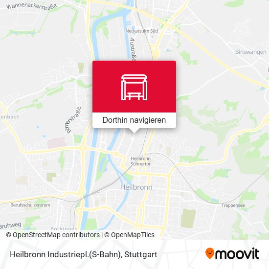 Heilbronn Industriepl.(S-Bahn) Karte