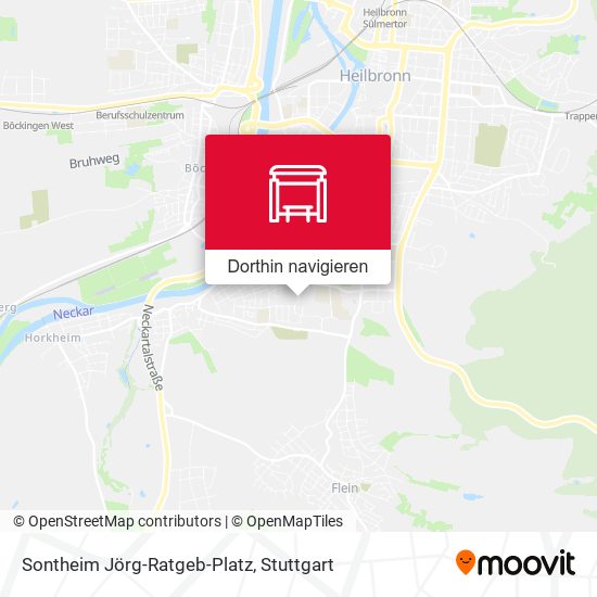 Sontheim Jörg-Ratgeb-Platz Karte