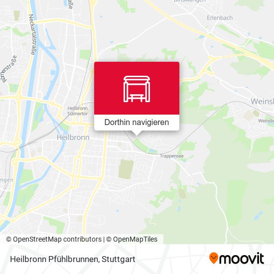 Heilbronn Pfühlbrunnen Karte