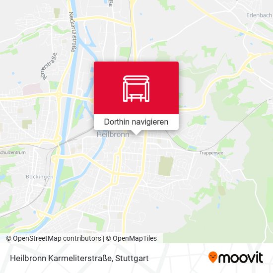 Heilbronn Karmeliterstraße Karte