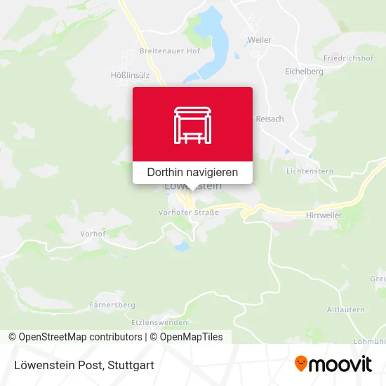 Löwenstein Post Karte