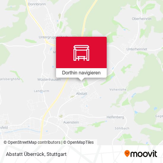 Abstatt Überrück Karte