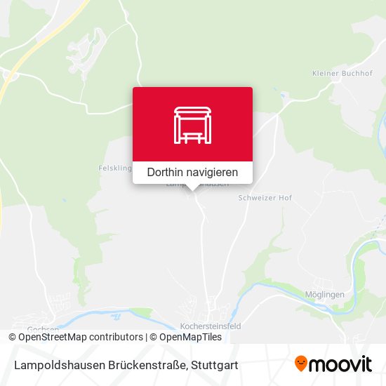 Lampoldshausen Brückenstraße Karte
