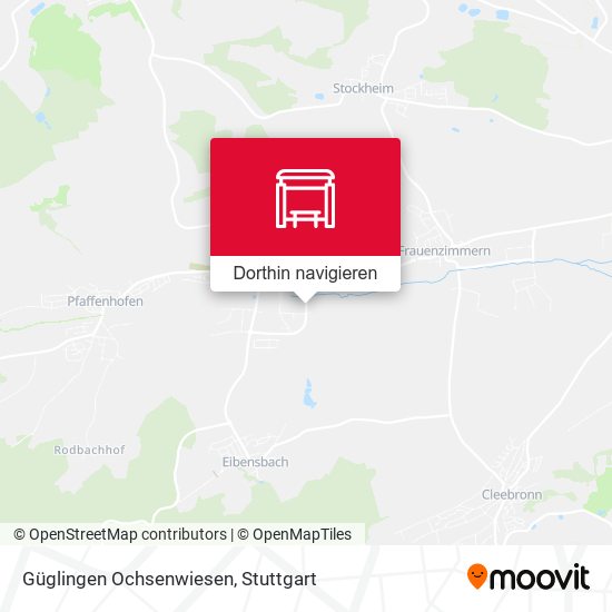 Güglingen Ochsenwiesen Karte