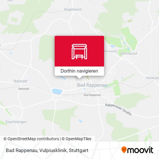 Bad Rappenau, Vulpiusklinik Karte