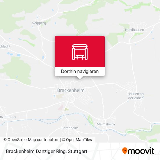 Brackenheim Danziger Ring Karte