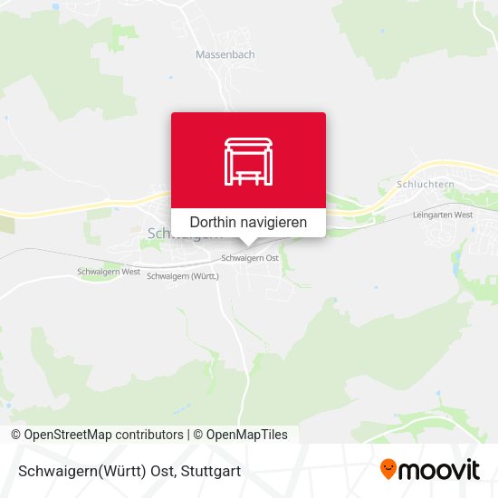 Schwaigern(Württ) Ost Karte