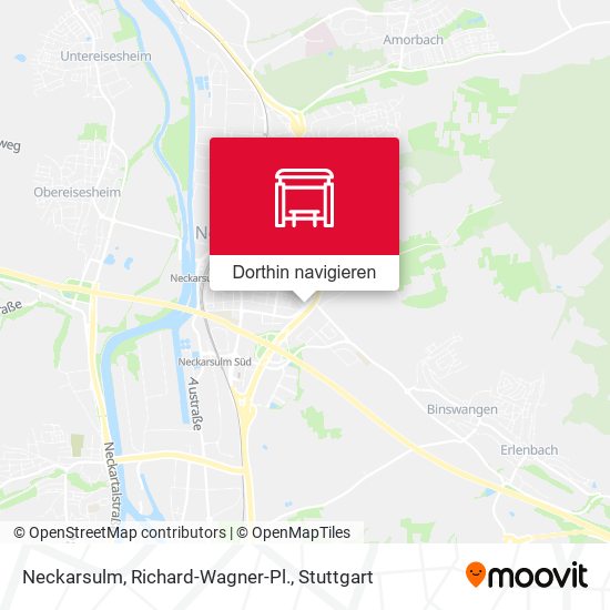 Neckarsulm, Richard-Wagner-Pl. Karte