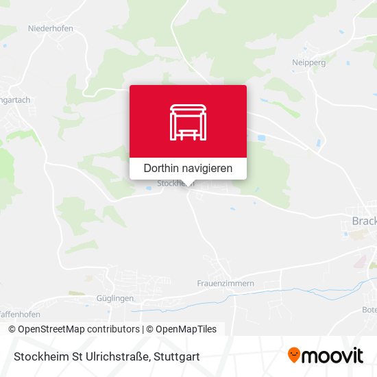 Stockheim St Ulrichstraße Karte
