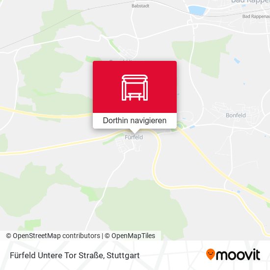 Fürfeld Untere Tor Straße Karte