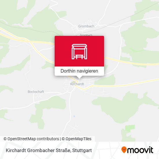 Kirchardt Grombacher Straße Karte