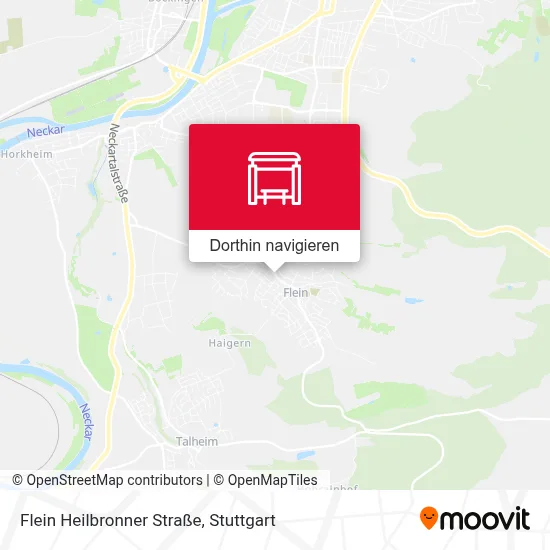 Flein Heilbronner Straße Karte