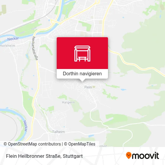 Flein Heilbronner Straße Karte