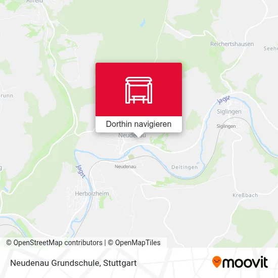 Neudenau Grundschule Karte