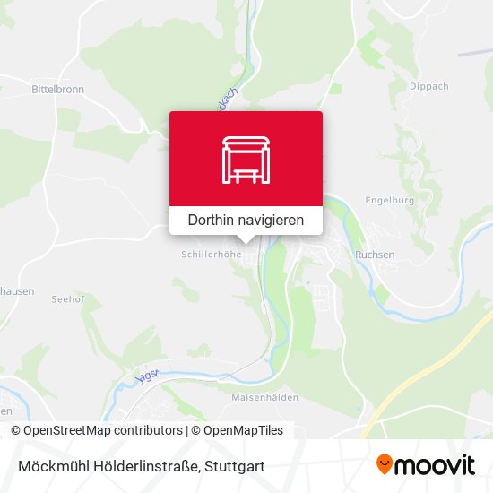 Möckmühl Hölderlinstraße Karte