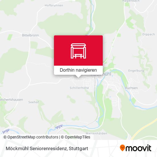 Möckmühl Seniorenresidenz Karte