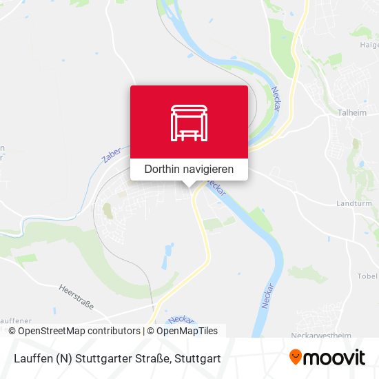 Lauffen (N) Stuttgarter Straße Karte