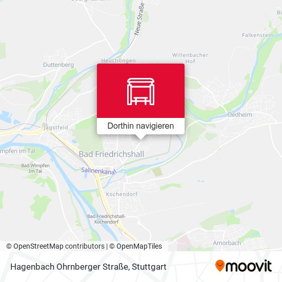 Hagenbach Ohrnberger Straße Karte