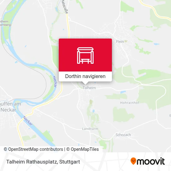 Talheim Rathausplatz Karte