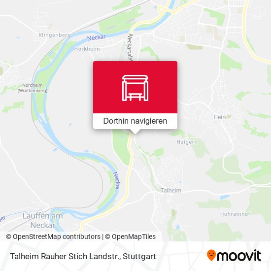 Talheim Rauher Stich Landstr. Karte