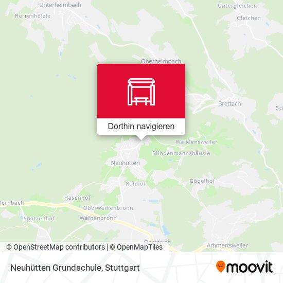 Neuhütten Grundschule Karte
