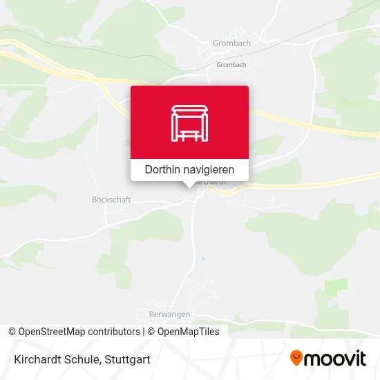 Kirchardt Schule Karte