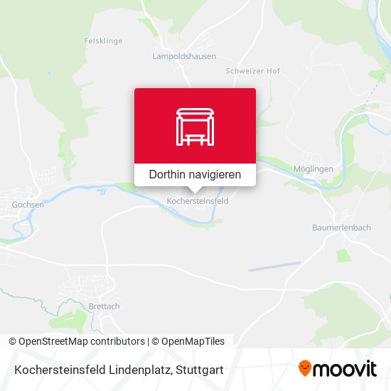 Kochersteinsfeld Lindenplatz Karte