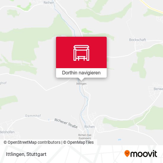 Ittlingen Karte