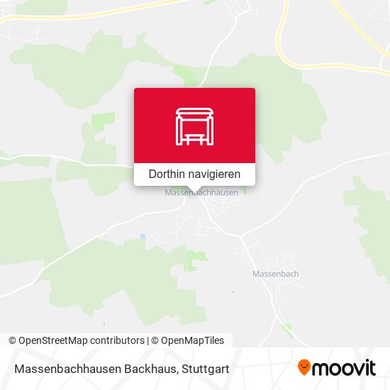 Massenbachhausen Backhaus Karte