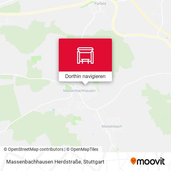 Massenbachhausen Herdstraße Karte