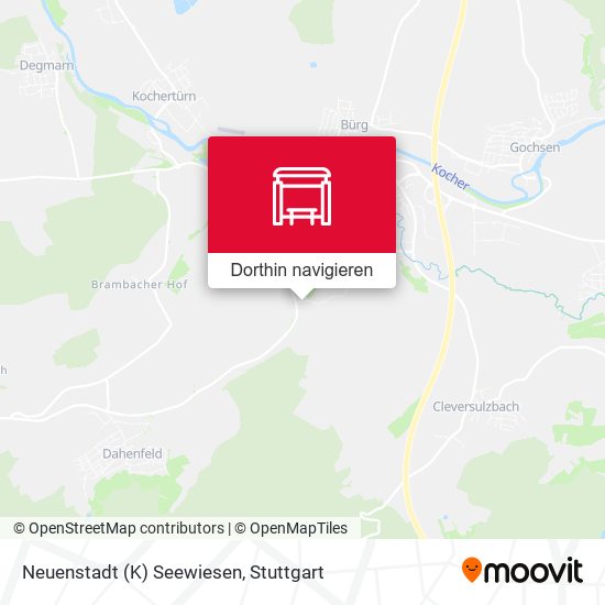 Neuenstadt (K) Seewiesen Karte