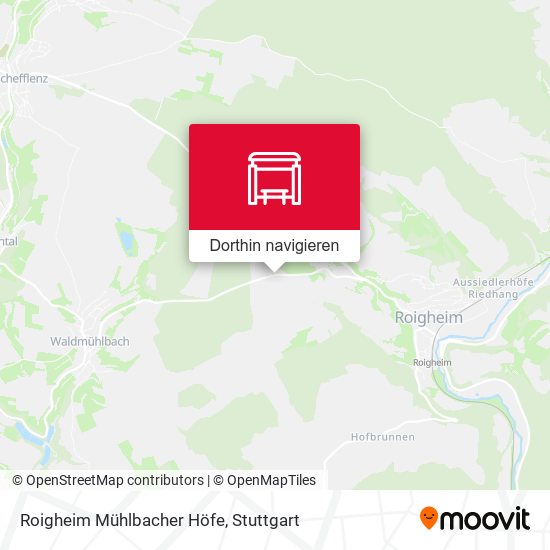 Roigheim Mühlbacher Höfe Karte