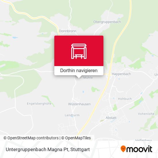 Untergruppenbach Magna Pt Karte