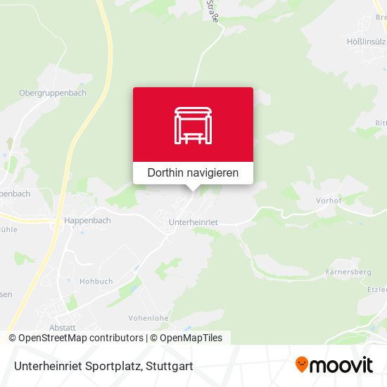 Unterheinriet Sportplatz Karte