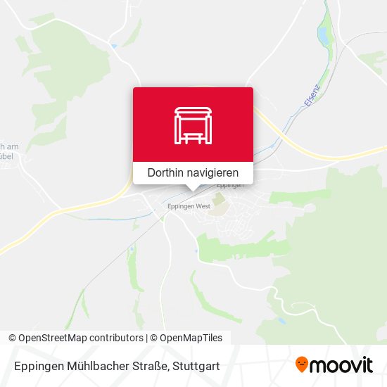 Eppingen Mühlbacher Straße Karte