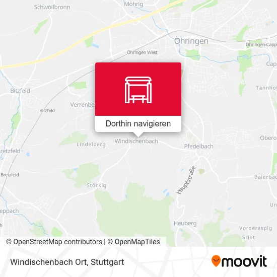 Windischenbach Ort Karte