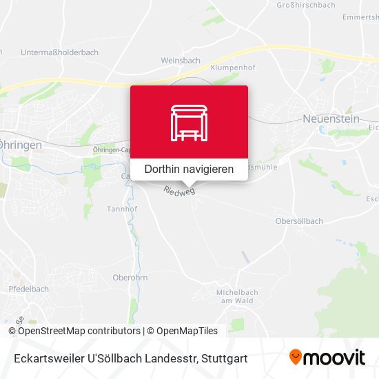 Eckartsweiler U'Söllbach Landesstr Karte