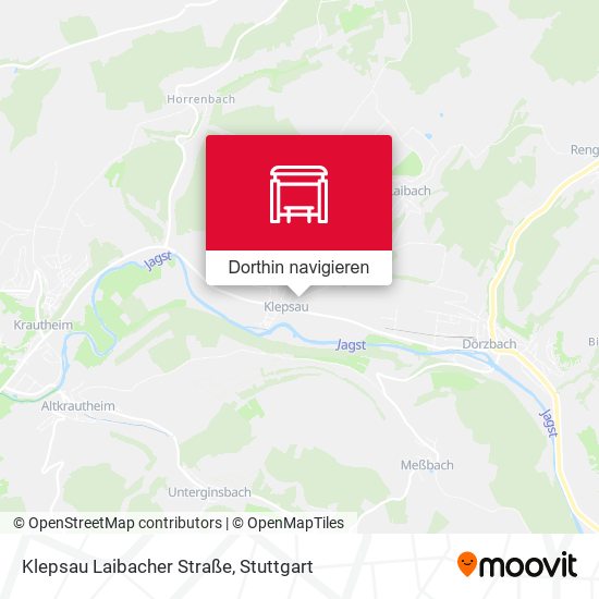 Klepsau Laibacher Straße Karte