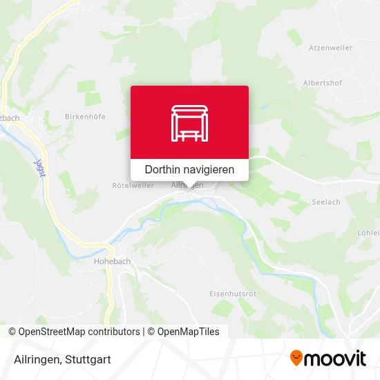 Ailringen Karte