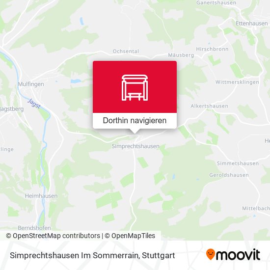 Simprechtshausen Im Sommerrain Karte