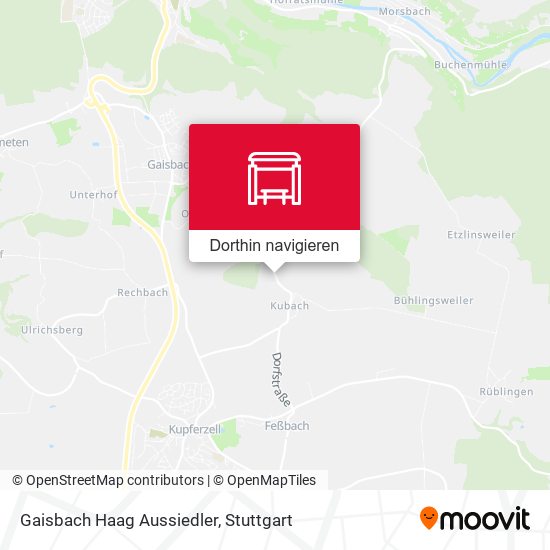 Gaisbach Haag Aussiedler Karte