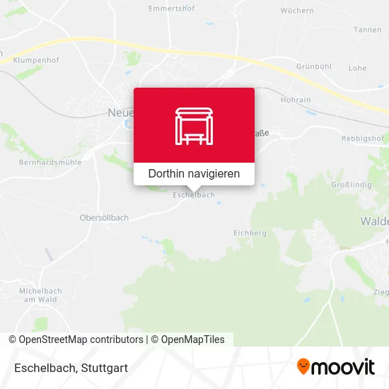 Eschelbach Karte