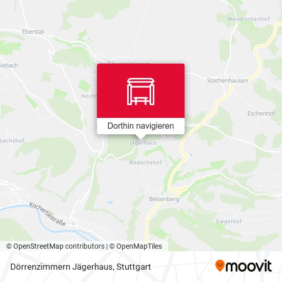 Dörrenzimmern Jägerhaus Karte