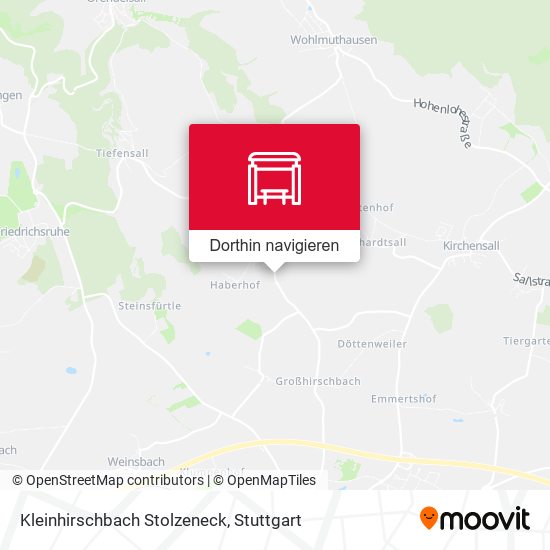 Kleinhirschbach Stolzeneck Karte