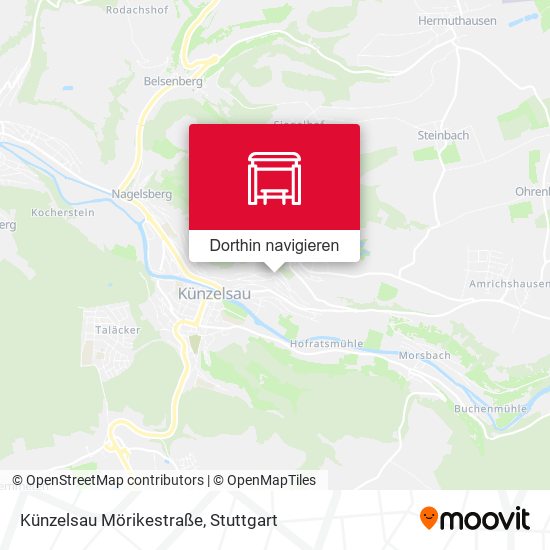 Künzelsau Mörikestraße Karte